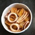 triptomato's cooksnap of when they made 手軽に本格うま煮物◆イカと大根の煮物.