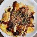 にのさんin大阪's cooksnap of when they made お餅で作る簡単お好み焼き.