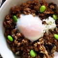 おうちゃん母さん's cooksnap of when they made うまうま！和風肉みそのっけうどん☆.