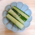 chanpad's cooksnap of when they made 簡単♪おつまみに♪ごま塩きゅうり.
