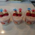まっきー1026's cooksnap of when they made ひなまつりカラー3色ぷるるんデザート.