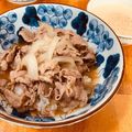 skateri's cooksnap of when they made 【簡単！スピード！】10分で本格牛丼.