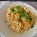 くじゃく４７'s cooksnap of when they made 豚キムチチャーハン.