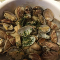 10nmam's cooksnap of when they made あさりとエリンギのアヒージョ♪.