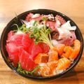 ゆにこーん☆'s cooksnap of when they made お安いけれども豪華に見える海鮮丼❤.