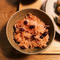 ふくふくあおい's cooksnap of when they made 炊飯器で簡単お赤飯 小豆胴割れ無し.