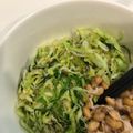 チョコとジョー's cooksnap of when they made 釜揚げしらす☆キャベツ胡麻ナムル風.