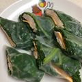 sweetpizzicato's cooksnap of when they made 農家直伝八尾若ごぼうのライスペーパー巻き.