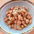 ☆３匹の子ぶた☆'s cooksnap of when they made 給食の味を節分に♪福豆とじゃこの甘辛炒め.