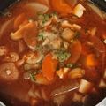 ♡ルヴァ♡'s cooksnap of when they made 朝食！ 大根 人参と 油揚げの お味噌汁.