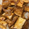 私は苺大福's cooksnap of when they made ビールに◎ 低糖質 厚揚げのキムチ炒め.