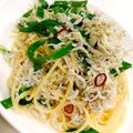ピヨたろう's cooksnap of when they made 簡単♪しらすとピーマンのペペロンチーノ.