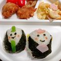 チャオ＆ともこ's cooksnap of when they made ひな祭り♪くまちゃんお雛さま＊キャラ弁.