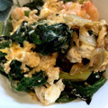 caramelcorn's cooksnap of when they made 海老と小松菜とふんわり卵の炒め物.