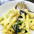 テヅサナ's cooksnap of when they made アボカドとほうれん草のペンネ.