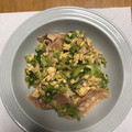 クック42ZBGA☆'s cooksnap of when they made レタスと卵の炒め物.