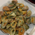 おかあちゃんの味's cooksnap of when they made サクサク♥ちくわの磯辺揚げ.