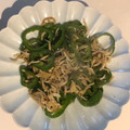 さばを's cooksnap of when they made ピーマンとしらすの炒め煮.