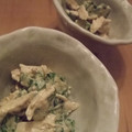 ルリナ's cooksnap of when they made オクラとささみのごまマヨ和え.