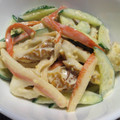 たかちぱ's cooksnap of when they made カニかま＆きゅうり＆ちくわのごまだれ和え.