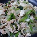 Ｍぱん's cooksnap of when they made 豆腐がトロリ！小松菜チャンプル☆子供にも.