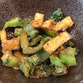 くまみっちー's cooksnap of when they made 冬といえばかつお菜！薄あげでゴマ油炒め♪.