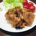 Ｐ子ママ's cooksnap of when they made カリっと豚肉のから揚げ風生姜焼き.