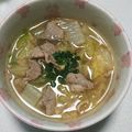 もぐ・ω・くま's cooksnap of when they made 白菜と豚肉の味噌汁.
