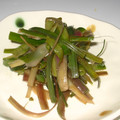 ダミアム's cooksnap of when they made ウドの皮の塩きんぴら.