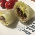 yuri08e's cooksnap of when they made 焼肉生春巻き.