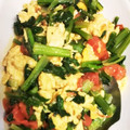 優みん's cooksnap of when they made 簡単！小松菜とトマトの卵炒め♪.