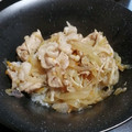 asupinya21's cooksnap of when they made すき焼きの余り汁で…豚丼 簡単レシピ.