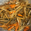 ブウディ's cooksnap of when they made 伝家の宝刀！ウチの簡単絶品きんぴらごぼう.