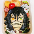 めいめい☆☆☆'s cooksnap of when they made 鬼滅の刃★ 伊黒小芭内キャラ弁.