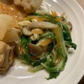 ポメちょん's cooksnap of when they made 水菜の中華風煮浸し【作りおき】.