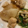 ポメちょん's cooksnap of when they made 大根と鶏もも肉の生姜煮.