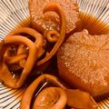 ayuu❁'s cooksnap of when they made 大根＆いかの煮もの☆味濃い目で甘め.