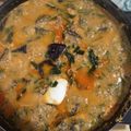☆poco☆'s cooksnap of when they made 豆乳担々鍋.