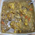 ちーゆづアーちゃん☆'s cooksnap of when they made 簡単♪鶏肉でお団子！肉団子のカレー煮込み.