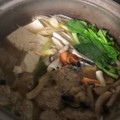 かめっちルンルン's cooksnap of when they made 鯵とおからのほわほわつみれ鍋.