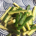 bubu48's cooksnap of when they made 簡単＊きゅうりの炒め物.