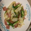 ぴかちヨ's cooksnap of when they made アスパラとじゃが芋のベーコン炒め.