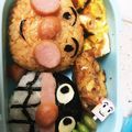 ☆junjun★'s cooksnap of when they made 簡単！絵が下手でも大丈夫アンパンマン弁当.