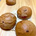 YUH♡ママ's cooksnap of when they made スクエア型で＊簡単ミルクココアちぎりパン.