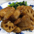 りしい♪ママ's cooksnap of when they made 鶏肉と蓮根の照り焼き丼.