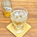にきけん's cooksnap of when they made 梅酒にジュワッと炭酸ソーダ水.