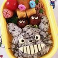 クックUUM75S☆'s cooksnap of when they made 簡単可愛い♡トトロのキャラ弁.
