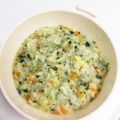 すぎちゃん21's cooksnap of when they made ☆離乳食☆卵と野菜のおじや（５倍粥）♪.