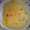 レアレアチーズ's cooksnap of when they made 黒ゴマとチーズとハムのパンケーキ.