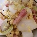 AiYuKE's cooksnap of when they made 白菜とベーコンと卵.